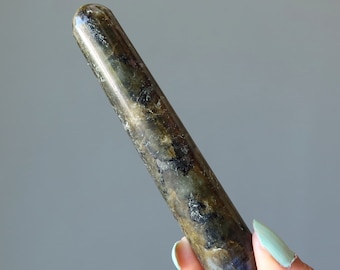 Labradorite Wand Slip into Spiritual Bliss Massage Healing Gem