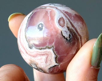 Rhodochrosite Sphere Gemmy Pink Crystal Ball