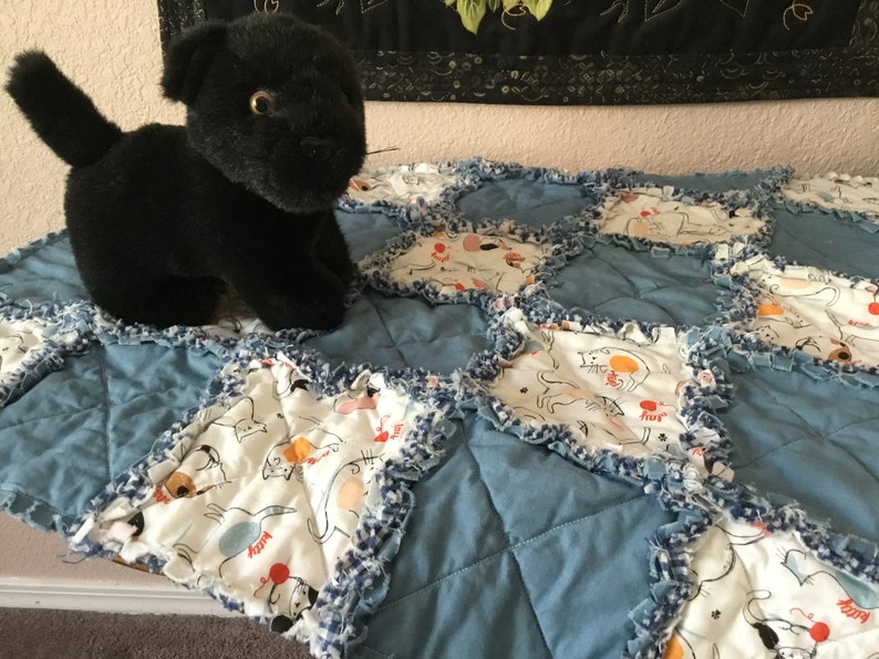 quilted pet blanket