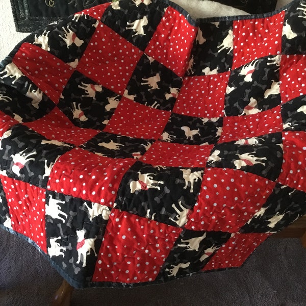 Dog Quilt Etsy