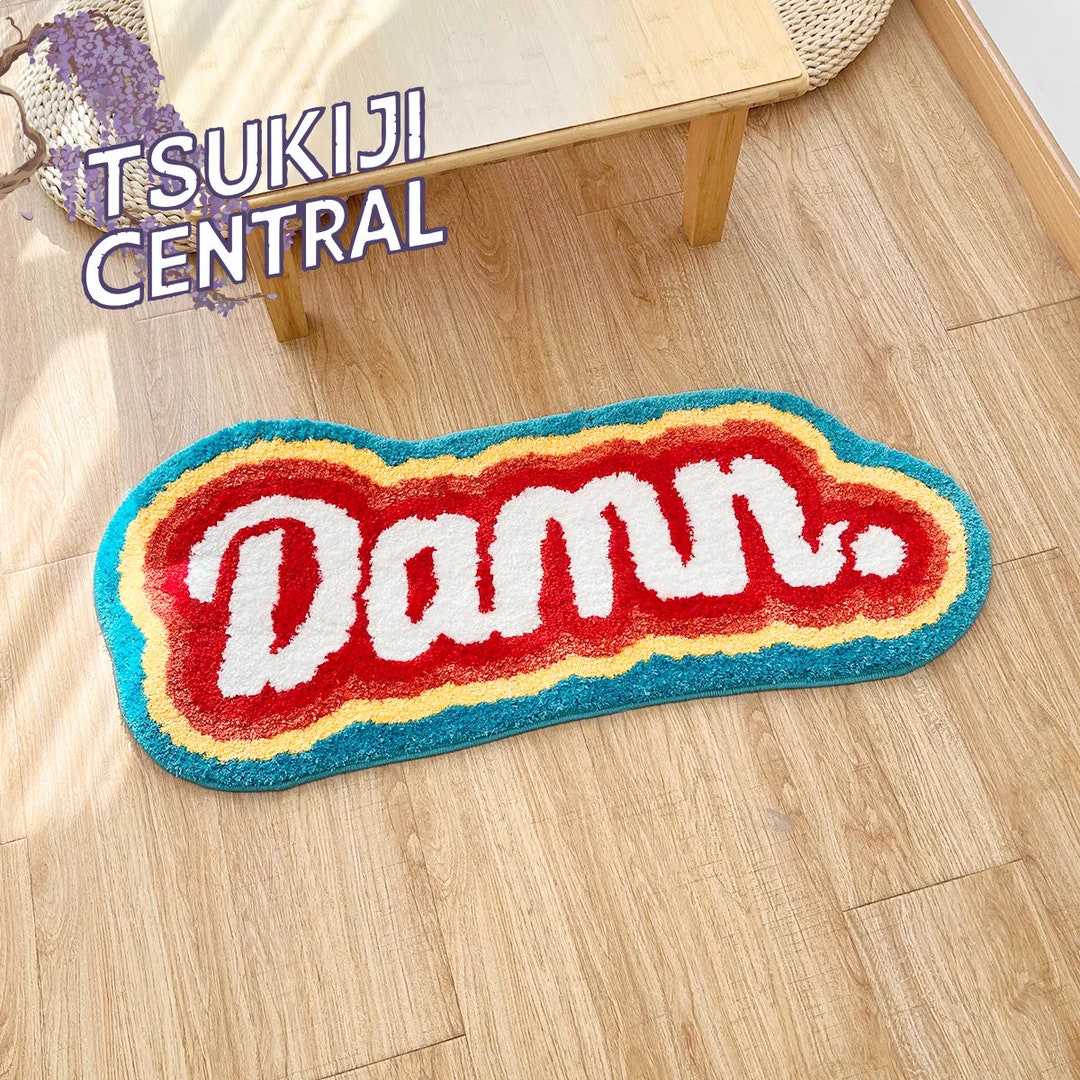 Damn Rug Badass and Aesthetic Carpet - Etsy
