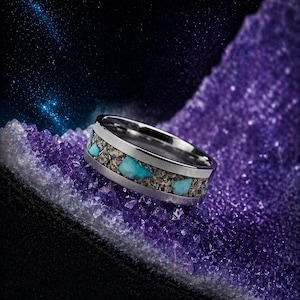 Tungsten Cremation Rings/Bands ,Memorial Ring, Ashes Keepsake, Cremation Jewelry, Pets Tribute, Gift for family