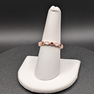 The &quot;Isla&quot; Birthstone Ring (Breastmilk or Cremation)