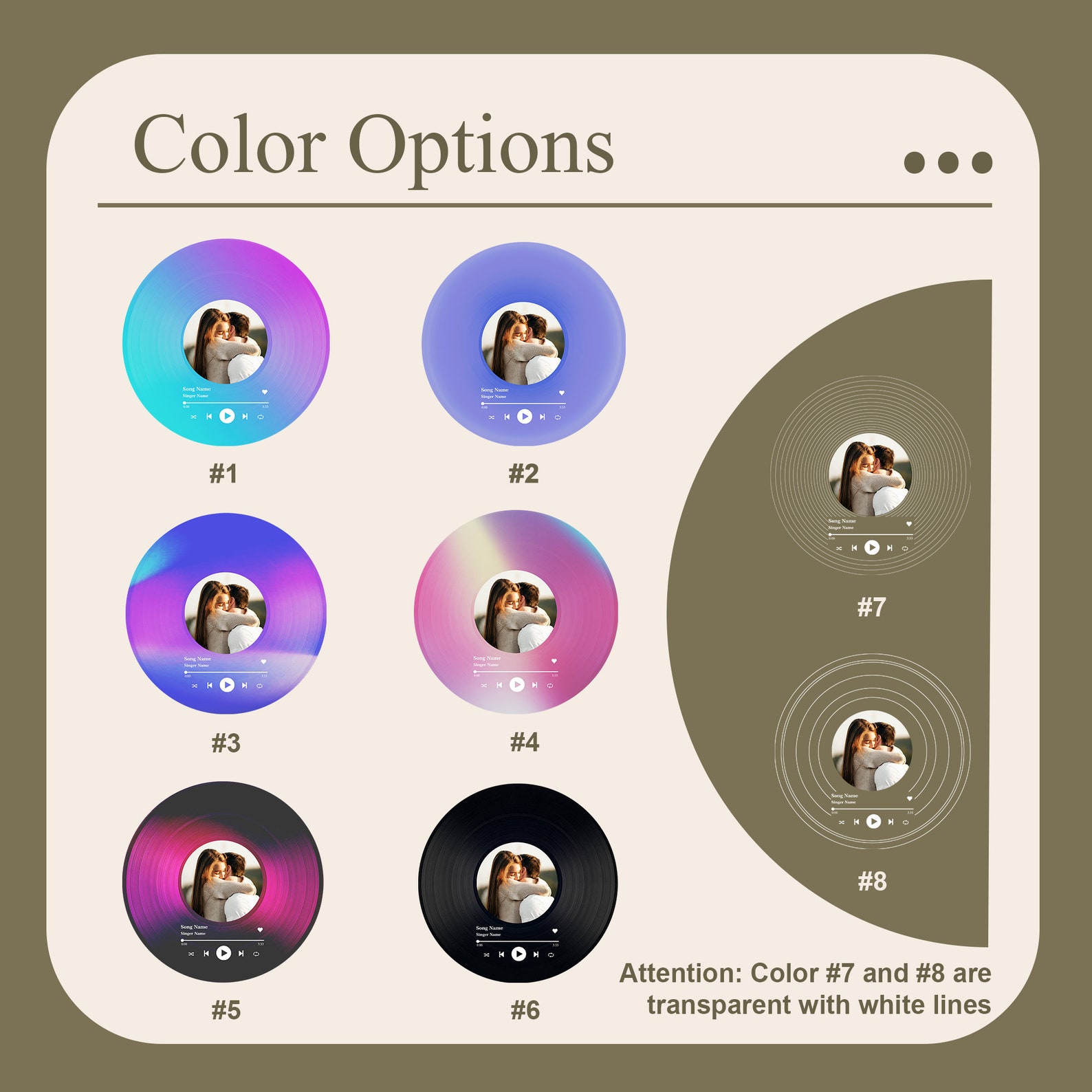 Custom Vinyl Record With Photo Personalized Picture Music Record Custom vinyl record with photo personalized picture music record