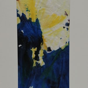 Inchiostro e pittura acrilica su carta velina e carta da lucido. Opera d'arte unica