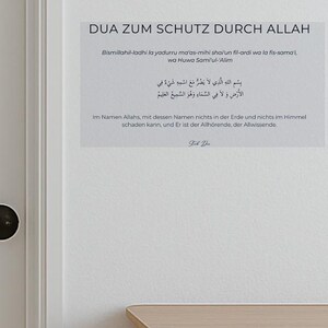 Stick Dua Cards – Islamisches Geschenk für Eid & Ramadan – Dua beim Aufwachen, vor dem Schlafen, beim Verlassen des Hauses Schutz durch allah