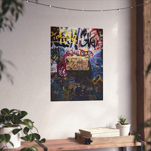 Project Mayhem Vertical Fighters Matte Poster