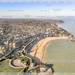 Stadtplan von Doublewood, Kent von David Purdie