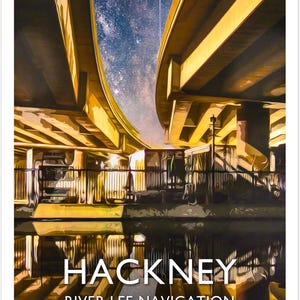 Fluss Lee Schifffahrt Hackney Sümpfe, von David Purdie