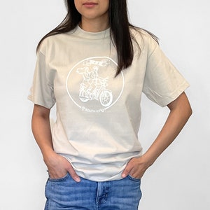 Heavyweight &quot;ride or die&quot; graphic t-shirt