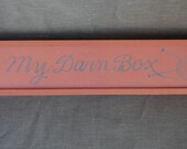 Knitting Needle Storage box My Darn Box PINK