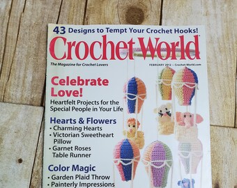 CROCHET WORLD MAGAZINE ~ February 2012