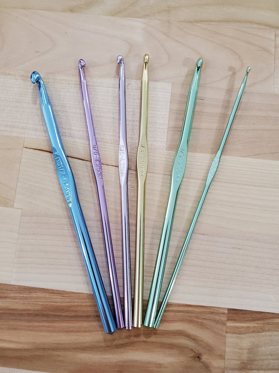 Boye Aluminum Crochet Hooks Etsy