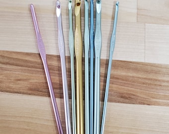 Agujas de crochet de aluminio Susan Bates