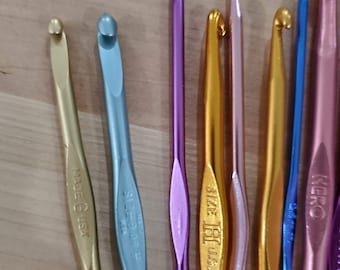 Szydełka aluminiowe