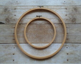 Cross Stitch embroidery hoops