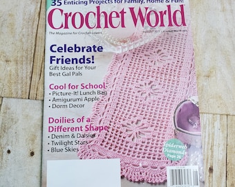 CROCHET WORLD MAGAZINE ~ August 2011