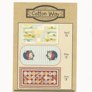 June Table Runner of the month - Cotton Way ~ New