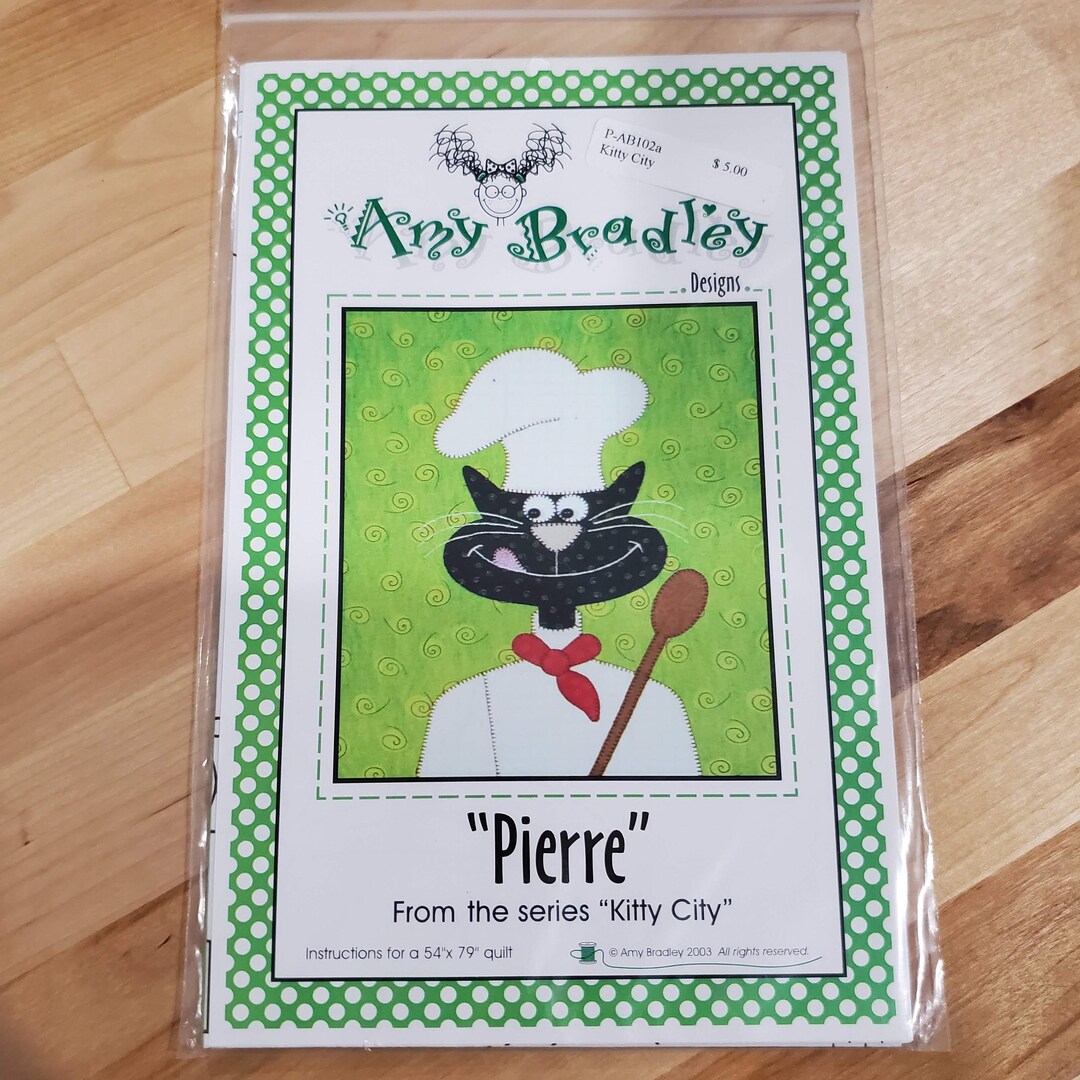 PIERRE Kitty City Series Amy Bradley Designs 2003 Etsy