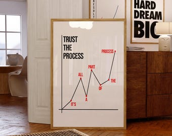 Póster motivacional minimalista: Arte con citas inspiradoras (sin marco)