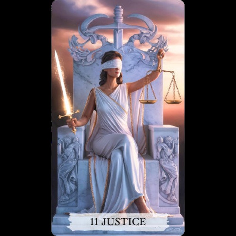 Electric Light Tarot - Major Arcana Kartenset Mit QR-Codes