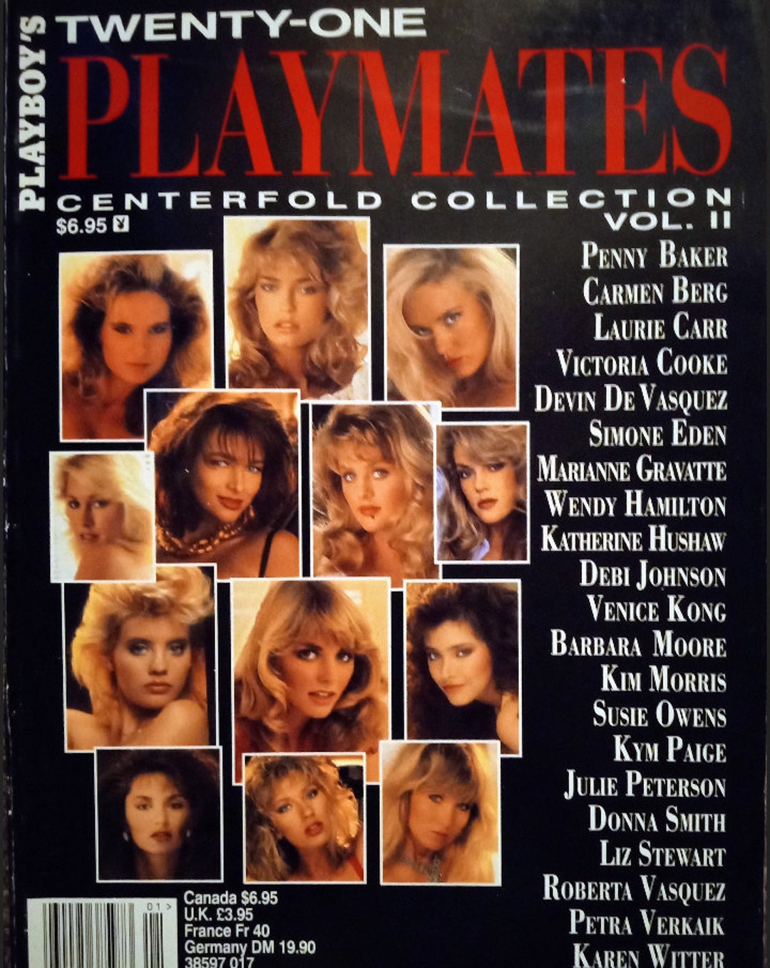 1987 Vintage Playboy Magazine Special Edition 20 Playmates Centerfold