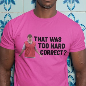 Peep Show Football Joke T-Shirt | UK Sitcom Comedy Tee | Mark Corrigan Funny Quote | Peep Show Fan Merch