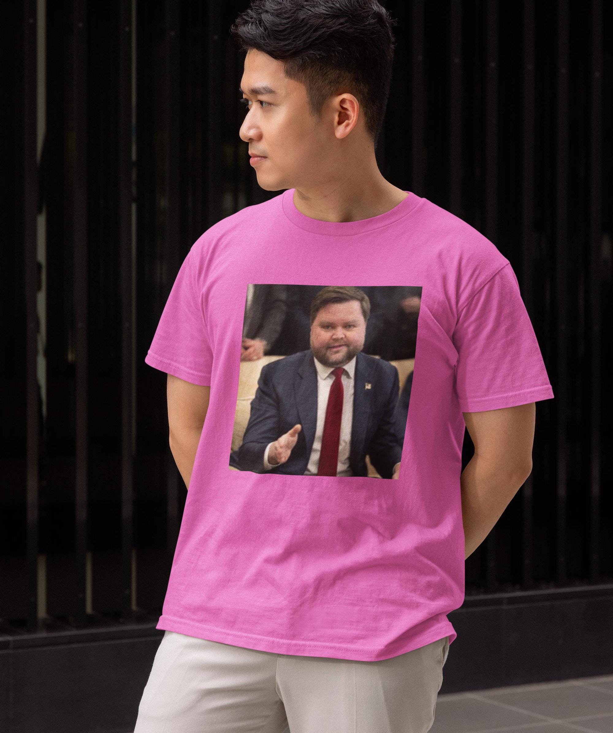 Fat J.D. Vance Meme T-shirt: Funny Political Satire - Etsy