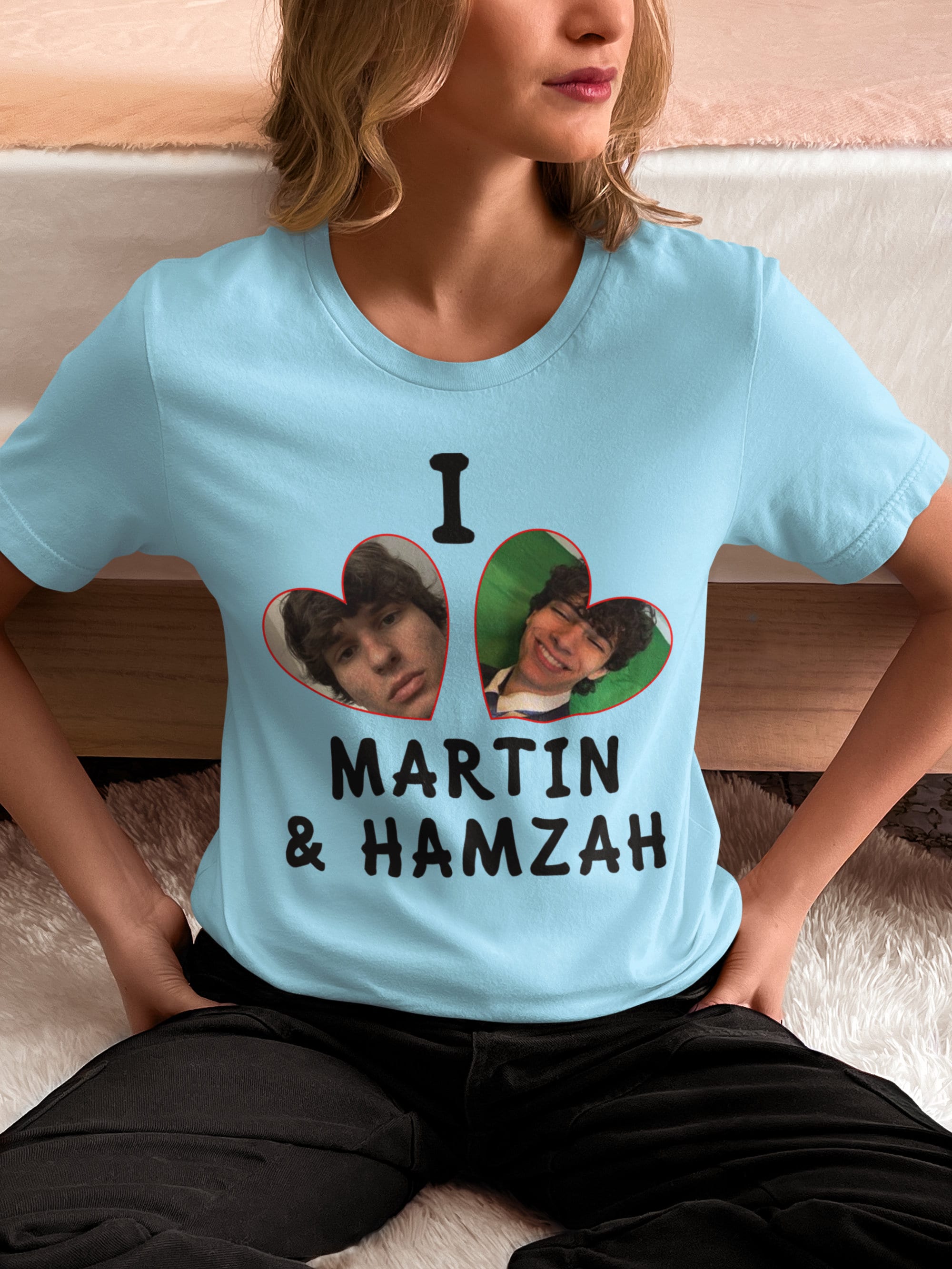 I Love Slushynoobz T-shirt Martin and Hamzah Fans Tee Funny Slushy
