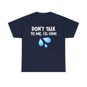 Adult Humour Joke T-Shirt | Lads Holiday Prank Stag Do Tee | Bachelor Party Humour | Shit Shirt Night Comedy Shirt | Gift for Alpha Males Navy