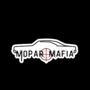 Mopar Mafia sticker Road Runner edition