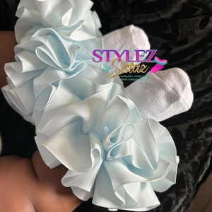 Light Blue Ruffles