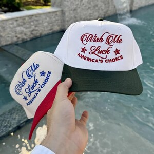Wish Me Luck Hat - Etsy display picture 1