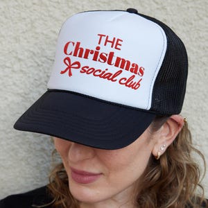 C.C NORTH POLE SOCIAL CLUB Letter Trucker Cap