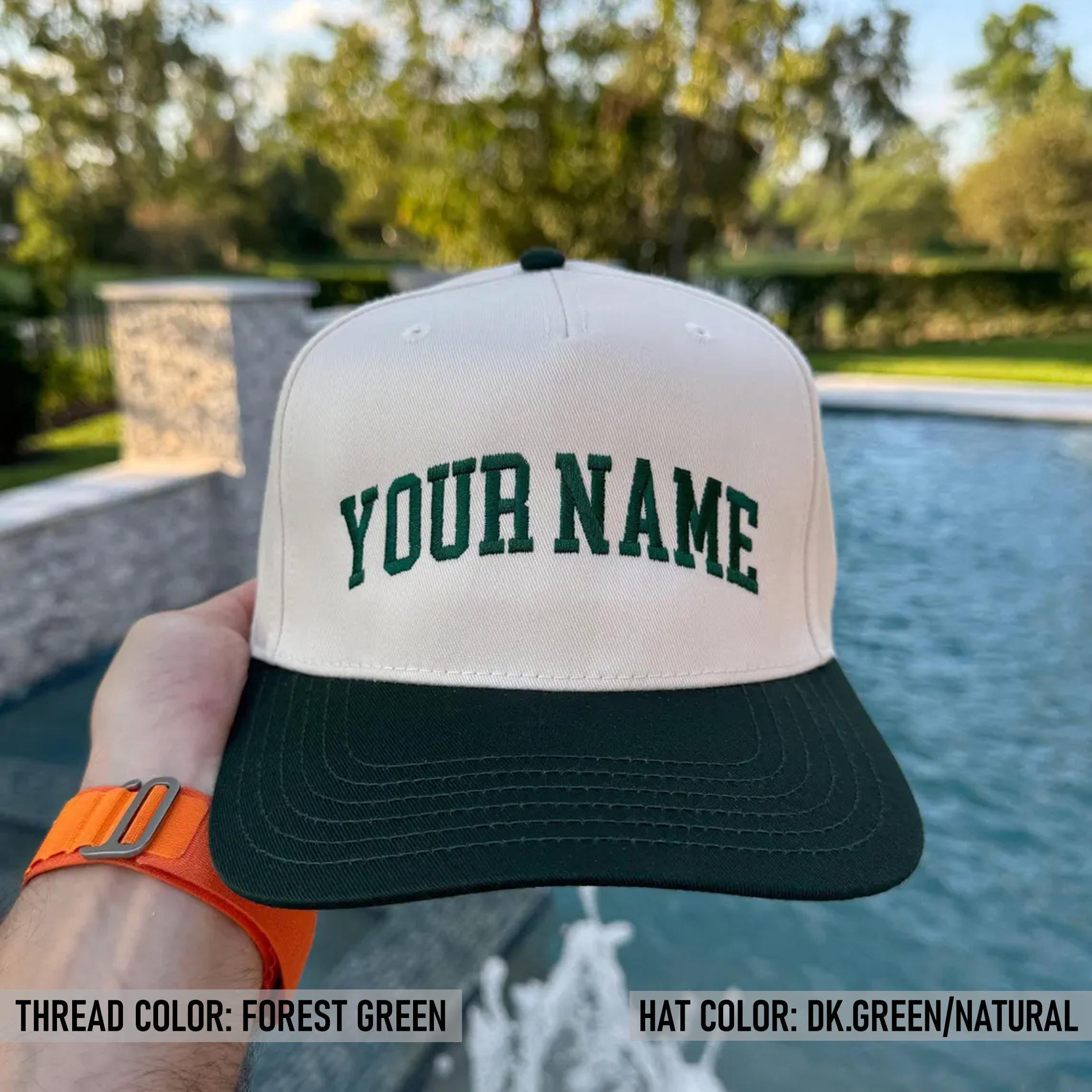 Custom Embroidered Hats, Personalized Dad Hat, Custom Text Hat, Gift For Her, Mama Hats, Christmas Gift, Bachelor Trip Hat (31-069)