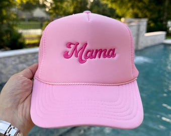 Embroidered Mama Hat, Mama Hat, Mama Baseball Cap, Mama Emrboidery Cap, Mama Embroidered Cap