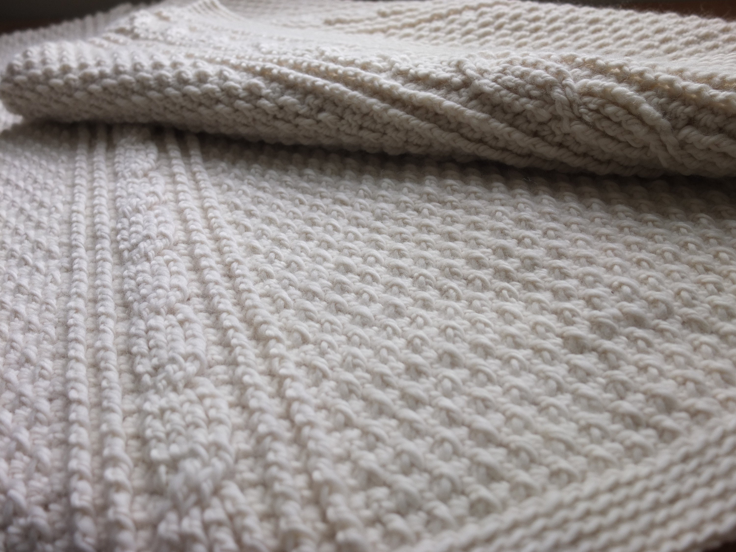 BARI BLANKET Textured Cable Twist Soft Undyed White Cream - Etsy BARI BLANKET Textured Cable Twist Soft Undyed White Cream - Etsy
