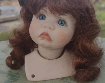 Size 10 auburn wig doll