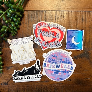 Midnight Album Inspirierte Sticker Bündel