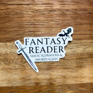 Sticker lecteur fantastique
