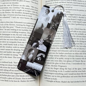 Poetry Album Inspired Bookmark with Tassle