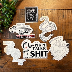Snake Album Inspired Sticker Bundle