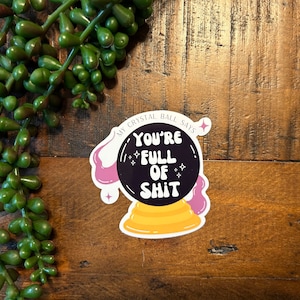 Crystal Ball Sticker
