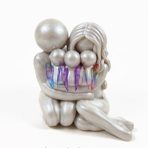 Triplet Loss Memorial Figurine for parents of baby angels - Mothers Day Gift for Loss Mom
