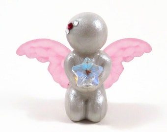 Today I Got to Touch Stars - customized baby angel keepsake by The Midnight Orange - precious mother's gift