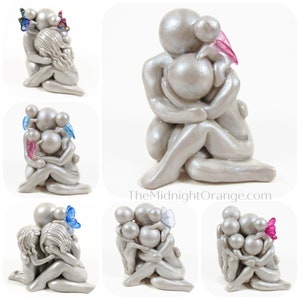 Grief and Comfort Baby Loss Memorial Sculpture - sympathy gift by The Midnight Orange