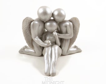 Remembrance Figurine for Loss of Parents, Siblings, Adult Children or other loved ones sculpture, memorial gift for loss -  made to order