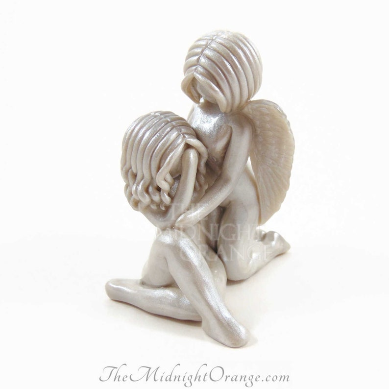 Loss of Mother, Wife, Daughter, Sister or other loved one memorial sculpture made to order by The Midnight Orange image 4