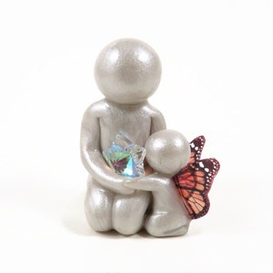 Child Loss Keepsake: Customizable Sibling Remembrance Sculpture