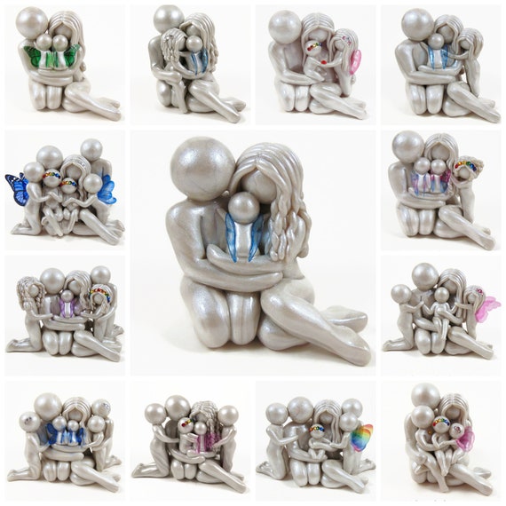 Custom Family Memorial Statue for Pregnancy Infant and Child - Etsy